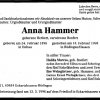 Herbert Anna 1898-1998 Todesanzeige